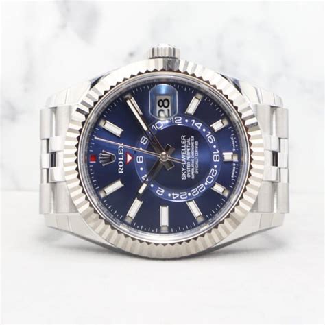 rolex sky-dweller blue jubilee|rolex sky dweller 336934 prezzo.